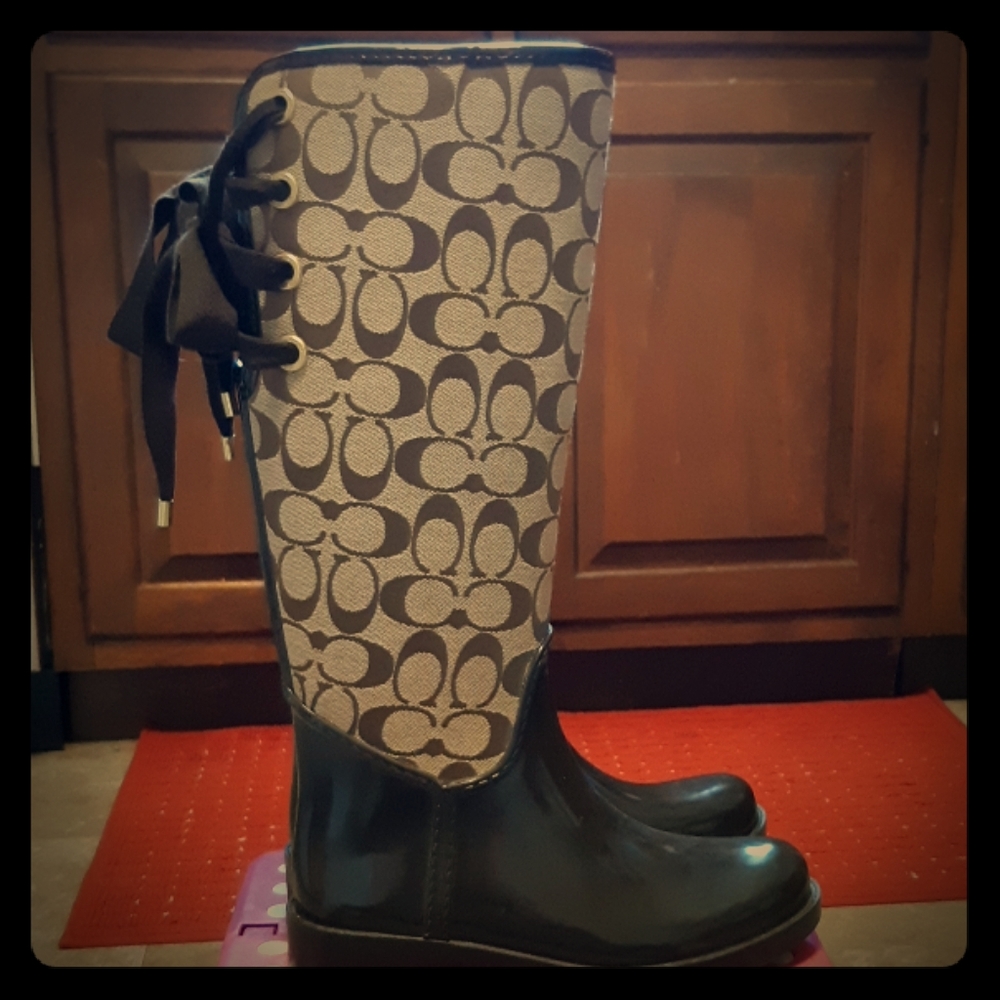 Coach Rainboots